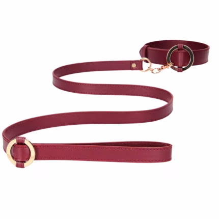 Coleira com Trela Ouch